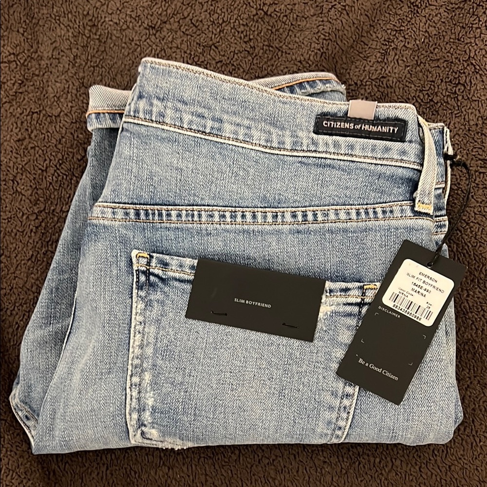 NWT Citizens Of Humanity Denim Jeans in Light Blue Marina